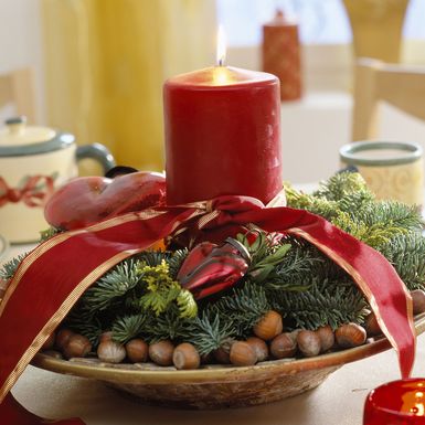 Adventski vijenci s orašastim plodovima - 3