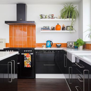 Narančasta će kuhinji dodati toplinu