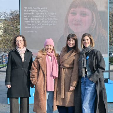 Bojana Gregorić Vejzović na konferenciji za medije UNICEF-a povodom Svjetskog dana djece - 4