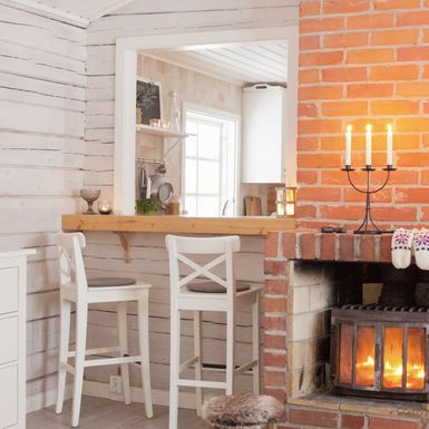 Kuća koja odiše savršenim zimskim ugođajem