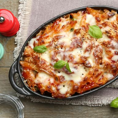 Zapečena tjestenina s kobasicama