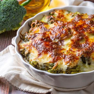 Zapečena piletina s brokulom