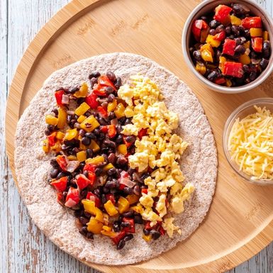 Tortilja s jajima i grahom