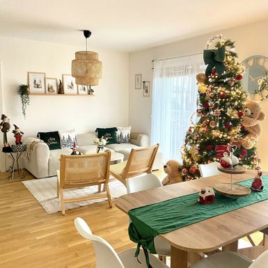 Božićno uređenje stana Monike Avdiji - 8