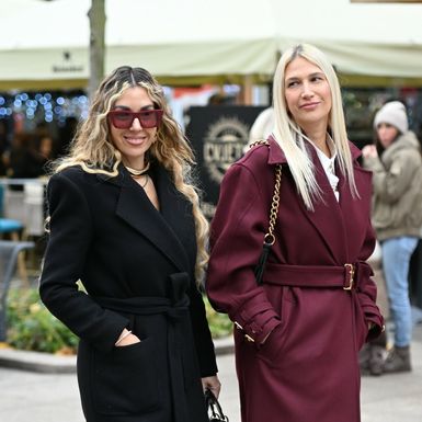 Dama iz Zagreba u crnim slingback štiklama