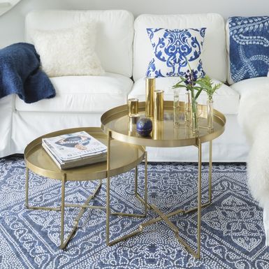 Kuća uređena u bijelo-plavoj kombinaciji - 14