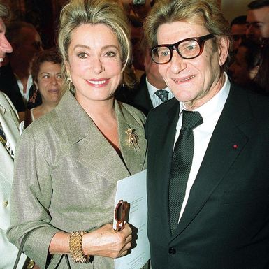 Catherine Deneuve i Yves Saint Laurent