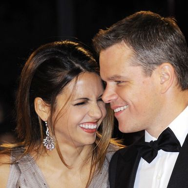 Luciana Barroso i Matt Damon