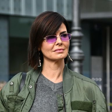 Anica Kovač na zagrebačkoj špici u trapericama sa svjetlucavim detaljima 2025. - 1