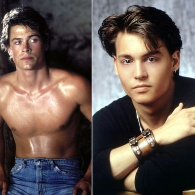 Rob Lowe, Johnny Depp i Patrick Swayze
