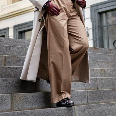 Hlače s vunom istovremeno su tople i elegantne