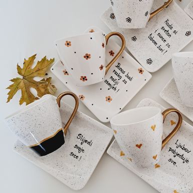 Hrvatski brend Pola srca ima prekrasne šalice i tanjuriće s toplim i inspirativnim natpisima - 17