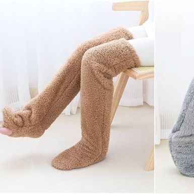 Tople čarape do koljena s Amazona