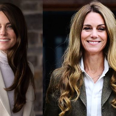 Princeza od Walesa kao brineta i plavuša