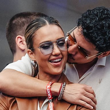 Jessica Alba i Danny Ramirez na US Openu
