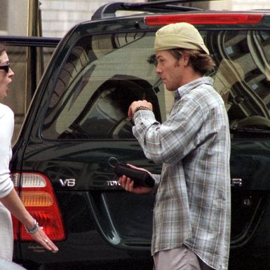 Julia Roberts i Danny Moder 2002. godine, nekoliko mjeseci nakon tajnog vjenčanja
