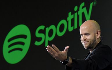 Daniel Ek, CEO Spotifya (Foto: AFP)