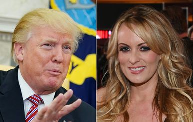 Donald Trump i Stormy Daniels (Foto: AFP)