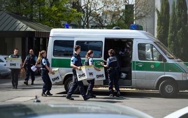 Njemačka policija u akciji (Foto: Pixell)