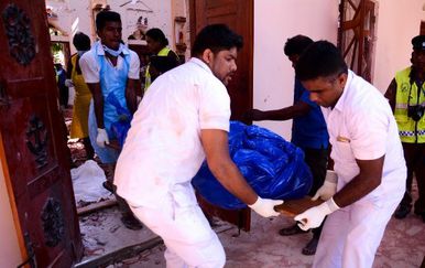 Posljedice eksplozija na Šri Lanci (Foto: AFP) - 1