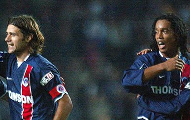 Mauricio Pochettino i Ronaldinho (Foto: AFP)