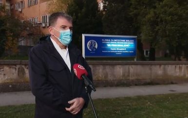 Doktor Rok Čivljak iz Klinike za infektivne bolesti dr. Fran Mihaljević