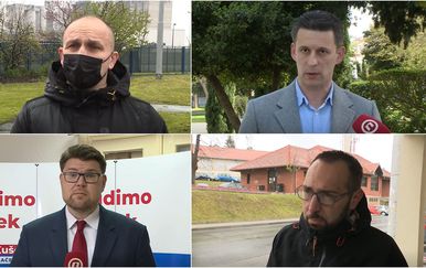 Ivo Anušić, Božo Petrov, Peđa Grbin i Tomislav Tomašević