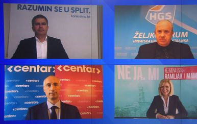 Sučeljavanje kandidata za gradonačelnika Splita - 1