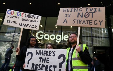 Štrajk radnika Googlea u Londonu