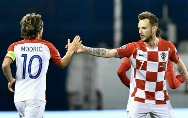 Luka Modrić i Ivan Rakitić