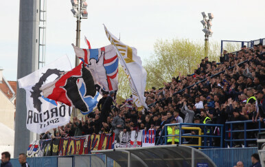 Torcida na utakmici u Koprivnici