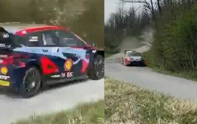 Craig Breen na treningu