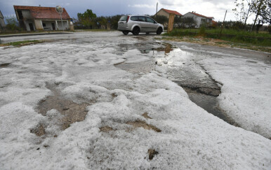 Tuča na zadarskom području - 3