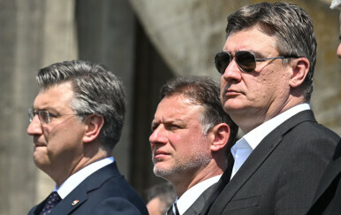 Andrej Plenković, Gordan Jandroković i Zoran Milanović