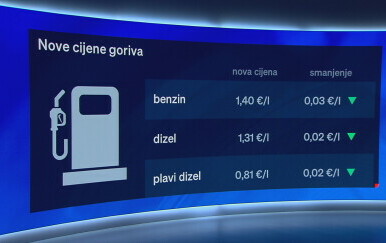 Nove cijene goriva