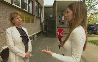 Sanja Kurečić Filipović i Valentina Baus, reporterka Dnevnika Nove TV