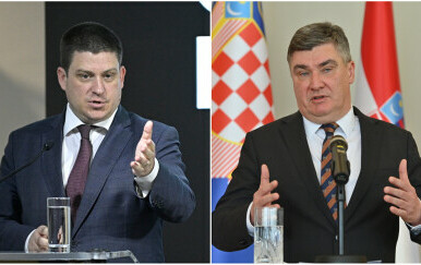 Ministar Oleg Butković i predsjednik Zoran Milanović
