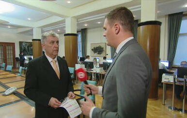 Slaven Hojski i Dino Goleš, reporter Dnevnika Nove TV - 2