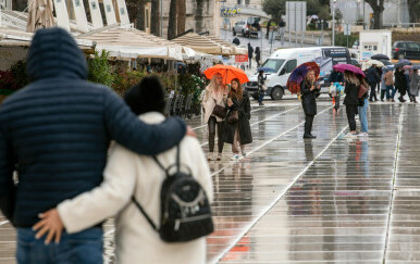 Kiša u Splitu, ilustracija