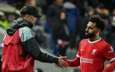 Mohamed Salah i Jurgen Klopp