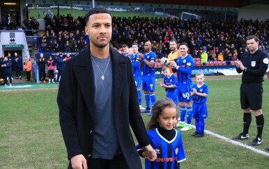 Joe Thompson sa kćeri, 2019. godine