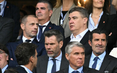 Aleksander Čeferin, Zvonimir Boban i Zoran Milanović