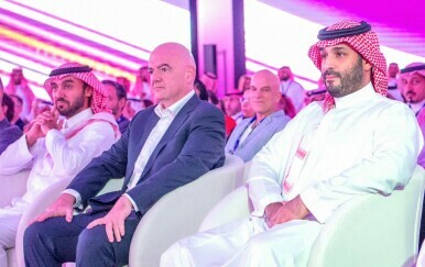 Gianni Infantino i Mohammed bin Salman