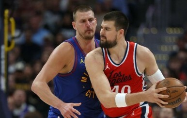 Nikola Jokić i Ivica Zubac