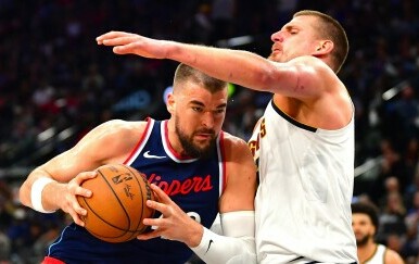 Ivica Zubac i Nikola Jokić