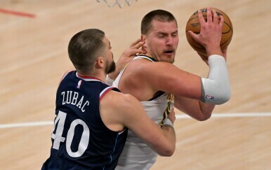Ivica Zubac i Nikola Jokić