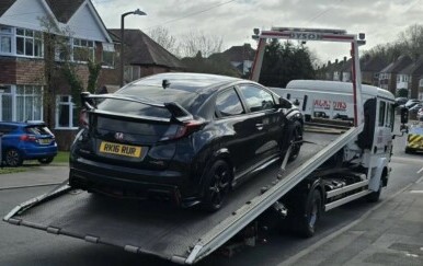 Honda Civic na kamionu za prijevoz vozila