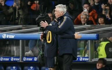Modrić i Ancelotti