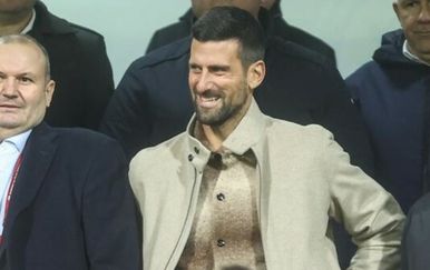 Novak Đoković u Zenici pratio povijesnu utakmicu Bosne i Hercegovine i Italije