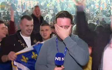 Reporter u BiH plakao za vrijeme prijenosa uživo